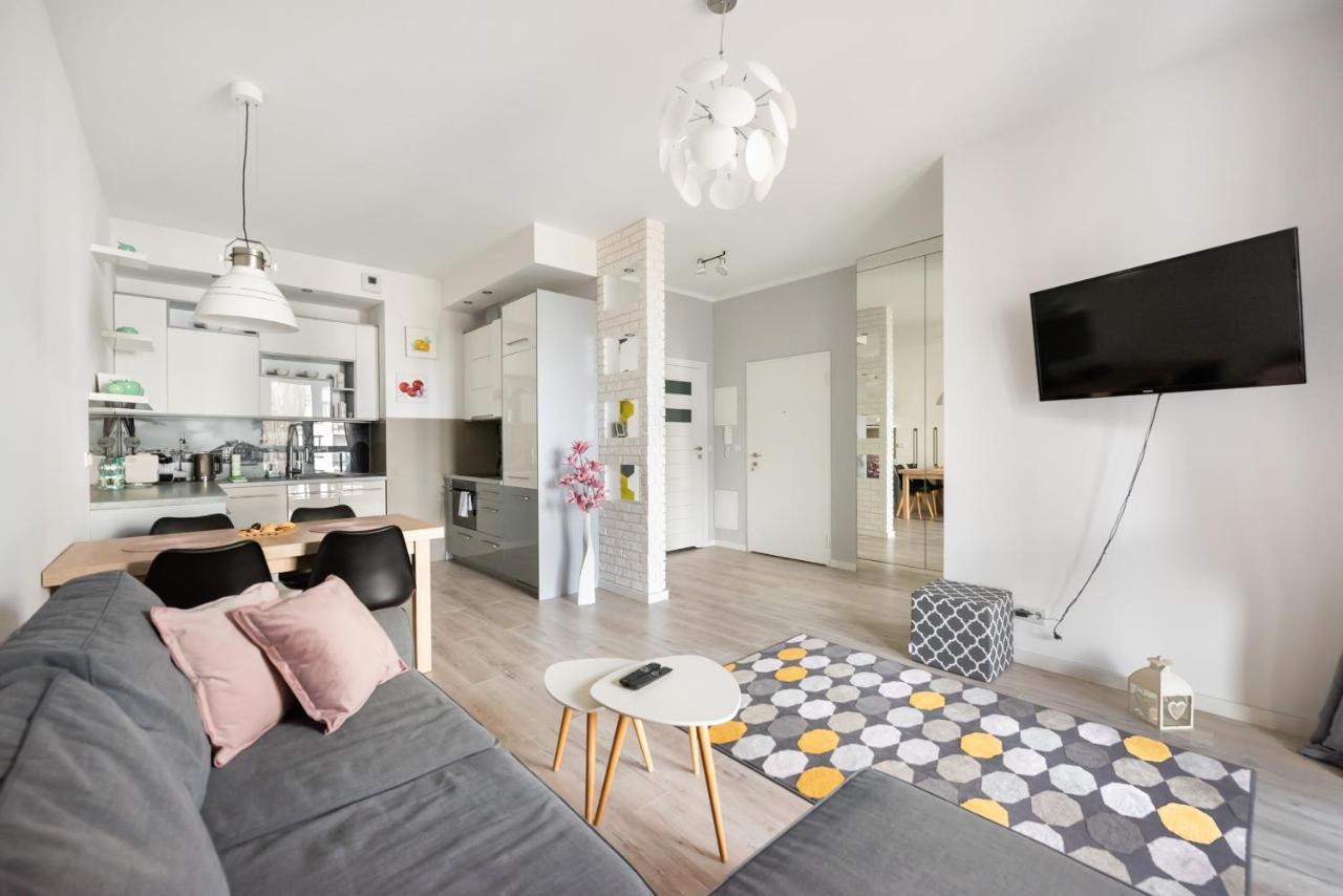 Ursynow Geometric Homey Apartment Warsaw Exterior photo